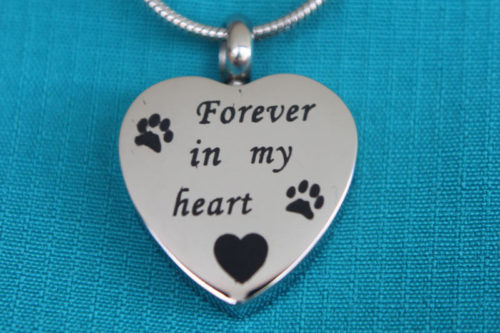 "Forever in my Heart" Heart Pendant Necklace