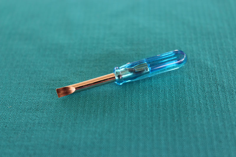Tiny Screwdriver for Necklaces